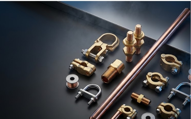 Earthing Rods, Clamps & Couplers
